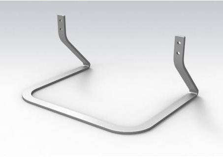 金属开放形底座